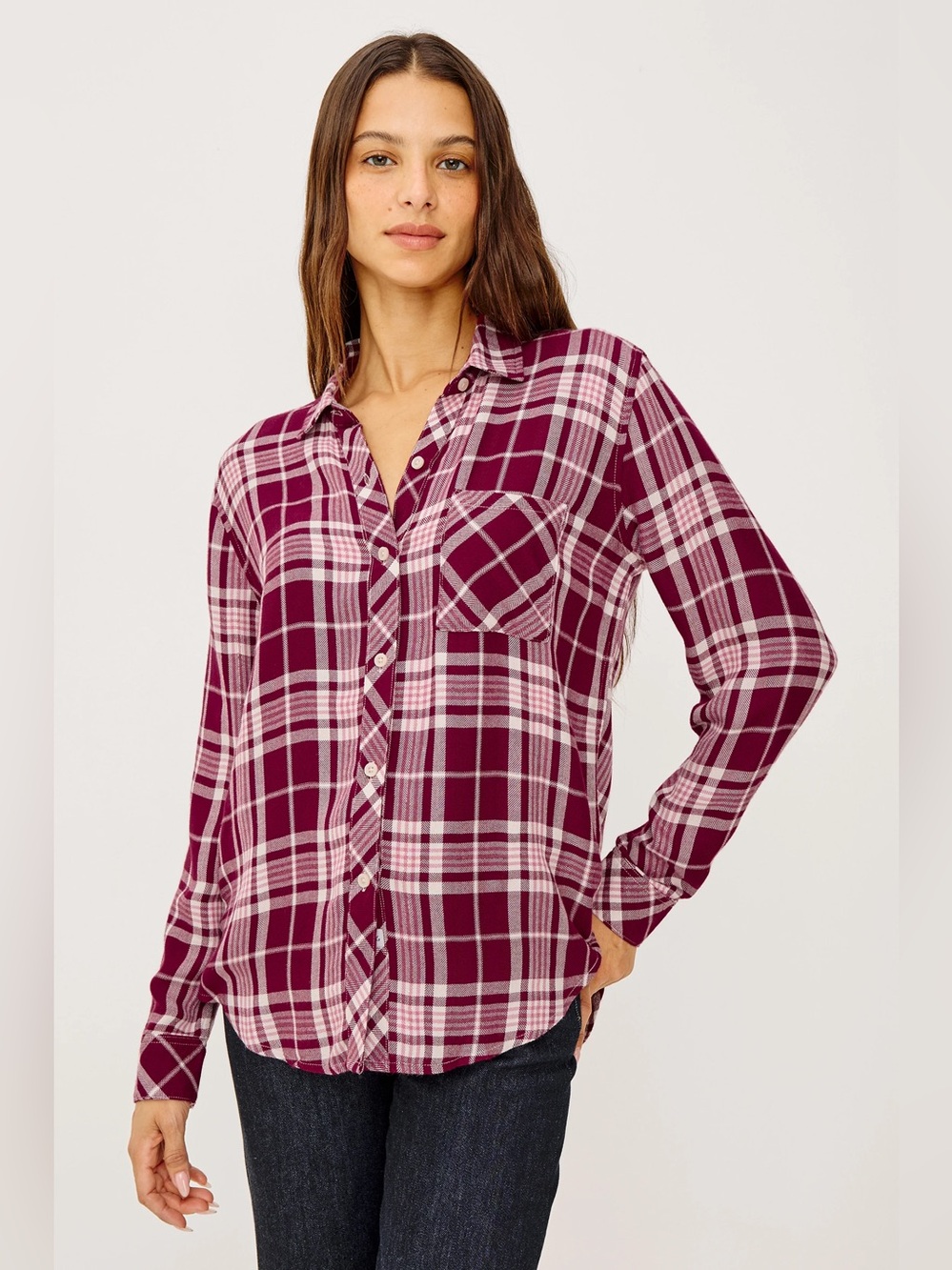 Rails Hunter Shirt in Winterberry